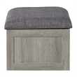 Pemberly Row 2PC Occasional Set of Coffee Table and End Table in Gray