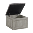 Pemberly Row 2PC Occasional Set of Coffee Table and End Table in Gray