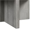 Pemberly Row 2PC Occasional Set of Coffee Table and End Table in Gray