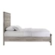 Pemberly Row Transitional Wood Twin Panel Bed in Gray Finish