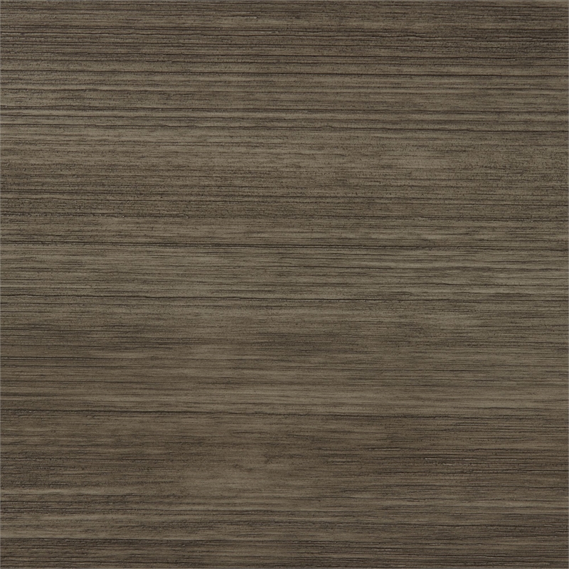 Pemberly Row Transitional Glass Rectangular Counter Table in Gray