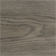 Pemberly Row Transitional Round to Oval Silhouette Dining Table in Gray