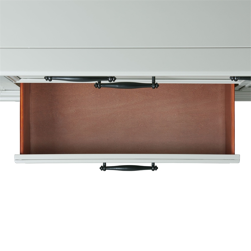 Pemberly Row Transitional 9 Spacious Drawers Dresser in Gray