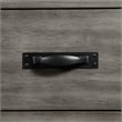Pemberly Row Transitional 6-Drawer Dresser in Gray Finish