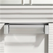 Pemberly Row Contemporary 6-Drawer Wood Dresser with Mirror in White