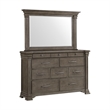 Pemberly Row Transitional King Storage 5PC Bedroom Set in Gray
