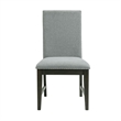 Pemberly Row 5PC Standard Height Dining Set-Table and Four Side Chairs in Gray