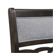 Pemberly Row Counter Height 5PC Dining Set-Table and Four Side Chairs in Walnut