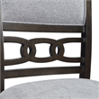 Pemberly Row Counter Height 5PC Dining Set-Table and Four Side Chairs in Walnut