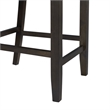 Pemberly Row Counter Height 5PC Dining Set-Table and Four Side Chairs in Walnut