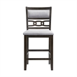 Pemberly Row Counter Height 5PC Dining Set-Table and Four Side Chairs in Walnut