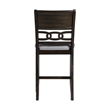 Pemberly Row Counter Height 5PC Dining Set-Table and Four Side Chairs in Walnut