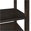 Pemberly Row Counter Height 5PC Dining table Set with 4 Faux Leather Side Chairs