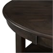 Pemberly Row Counter Height 5PC Dining table Set with 4 Faux Leather Side Chairs