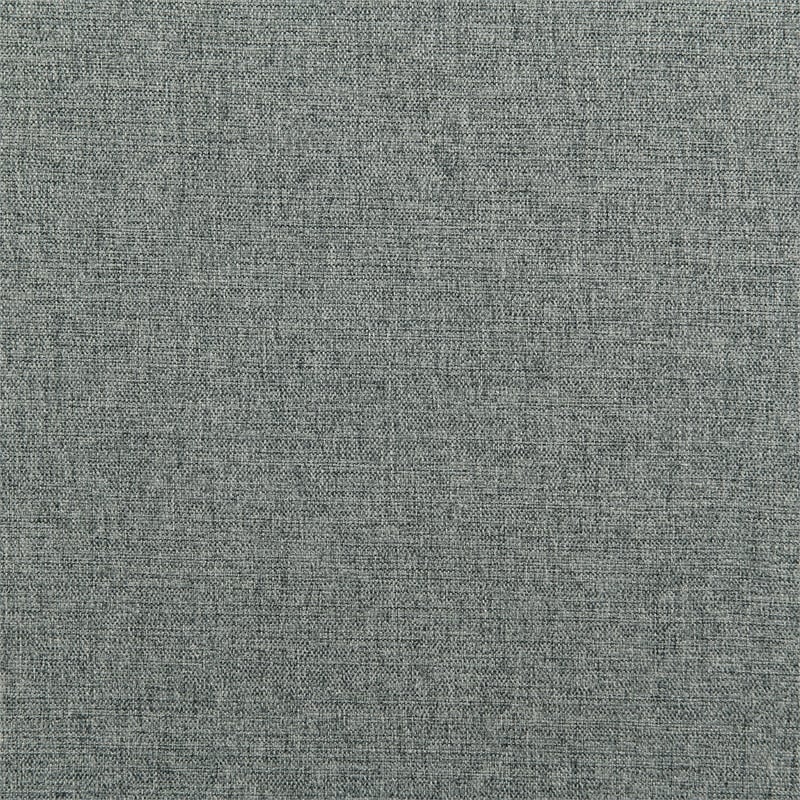 Pemberly Row 7PC Standard Height Gray Dining Table Set w/ 4 Side & 2 Arm Chairs