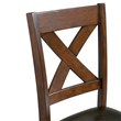 Pemberly Row Transitional Standard Height Side Chair Set in Cherry