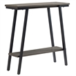 Pemberly Row Contemporary Multi-Functional Console Table in Gray