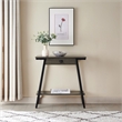 Pemberly Row Multi-Functional Console Table with Drawer in Gray