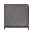 Pemberly Row Contemporary Wood Cabinet in Gray-Anthracite/Pewter