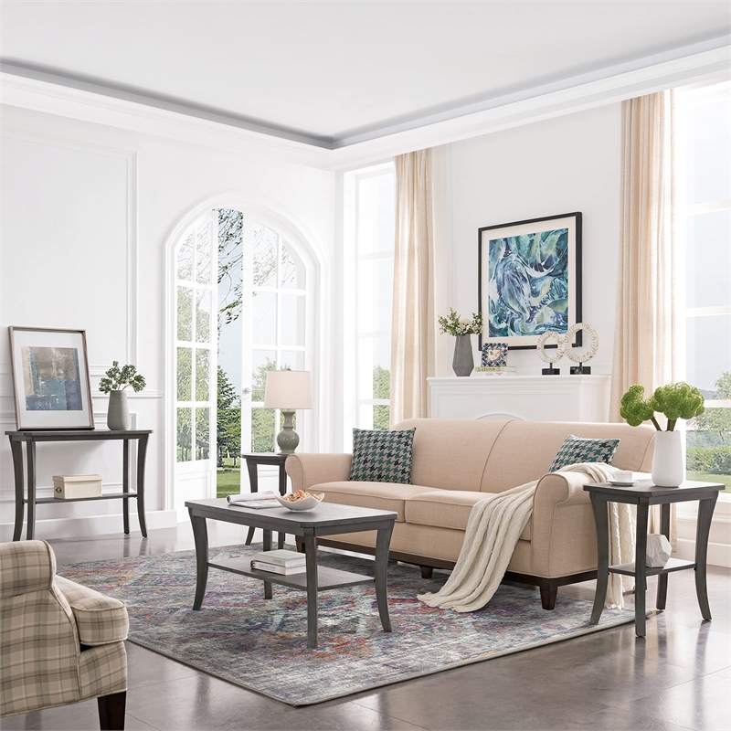 Pemberly Row Vintage Patchwork Boho Chic Faded Area Rug Rectangle 6'7