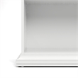 Pemberly Row Set of 2 Home Computer Office Desk & 5-Shelf Bookcase in White