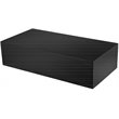 Pemberly Row Contemporary / Modern Metal Coffee Table in Black