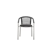 Pemberly Row 7-Piece Modern Aluminum Dining Set in Slate Gray