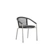 Pemberly Row 7-Piece Modern Aluminum Dining Set in Slate Gray