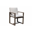 Pemberly Row 9-Piece Modern Eucalyptus Wood Dining Set in Brown Finish