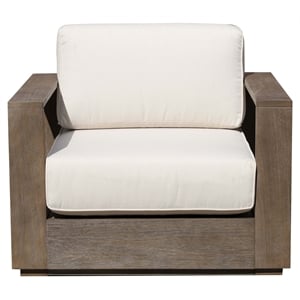 Pemberly Row 24&quot Modern Eucalyptus Wood Dining Chair in Brown