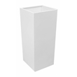 Pemberly Row 2-Piece Modern Style Steel Planter Set in White Finish