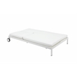Pemberly Row Modern / Contemporary Aluminum Daybed in White Finish