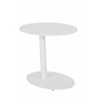 Pemberly Row 3-Piece Modern Aluminum Bistro Set in White Finish