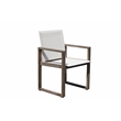 Pemberly Row 9-Piece Modern Eucalyptus Wood Dining Set in Brown Finish