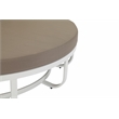 Pemberly Row Contemporary / Modern Aluminum Frame Daybed in Brown