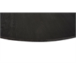Pemberly Row Contemporary / Modern Round Dining Table in Black