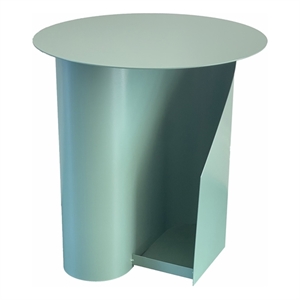 Pemberly Row Contemporary 18&quot Metal Magazine Side Table in Green