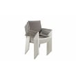 Pemberly Row 14-Piece Modern Aluminum Dining Set in White and Gray Finish