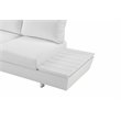 Pemberly Row 3-piece Aluminum Frame Outdoor Sectional in White