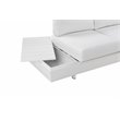Pemberly Row 3-piece Aluminum Frame Outdoor Sectional in White