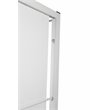 Pemberly Row Modern Aluminum Outdoor Daybed in White Frame/Fabric