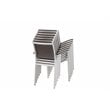 Pemberly Row 15-piece Modern Aluminum Patio Sofa Set in White/Gray
