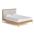 Pemberly Row Modern / Contemporary Wood Full Size Bed in Natural