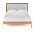 Pemberly Row Modern / Contemporary Wood Full Size Bed in Natural