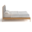Pemberly Row Modern / Contemporary Wood Full Size Bed in Natural