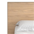 Pemberly Row Modern / Contemporary Wood Full Size Bed in Light Oak