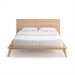 Pemberly Row Modern / Contemporary Wood King Size Bed in Light Oak