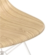 Pemberly Row Modern Printed Side Chairs (Set of 2) in Natural