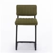 Pemberly Row Modern Counter Height Stools (Set of 2) in Olive