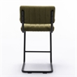Pemberly Row Modern Counter Height Stools (Set of 2) in Olive